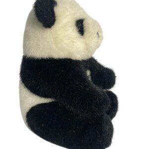 Harrods Knightsbridge Panda Bear Plush Hand Puppet 10" - Rare, Retired